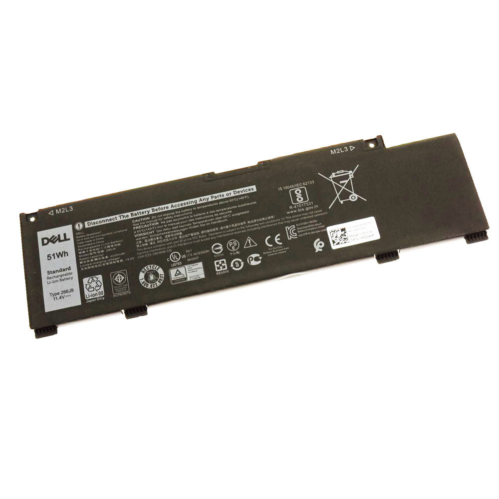 Dell Compatible M4GWP Battery - 11.4V 4100mAh