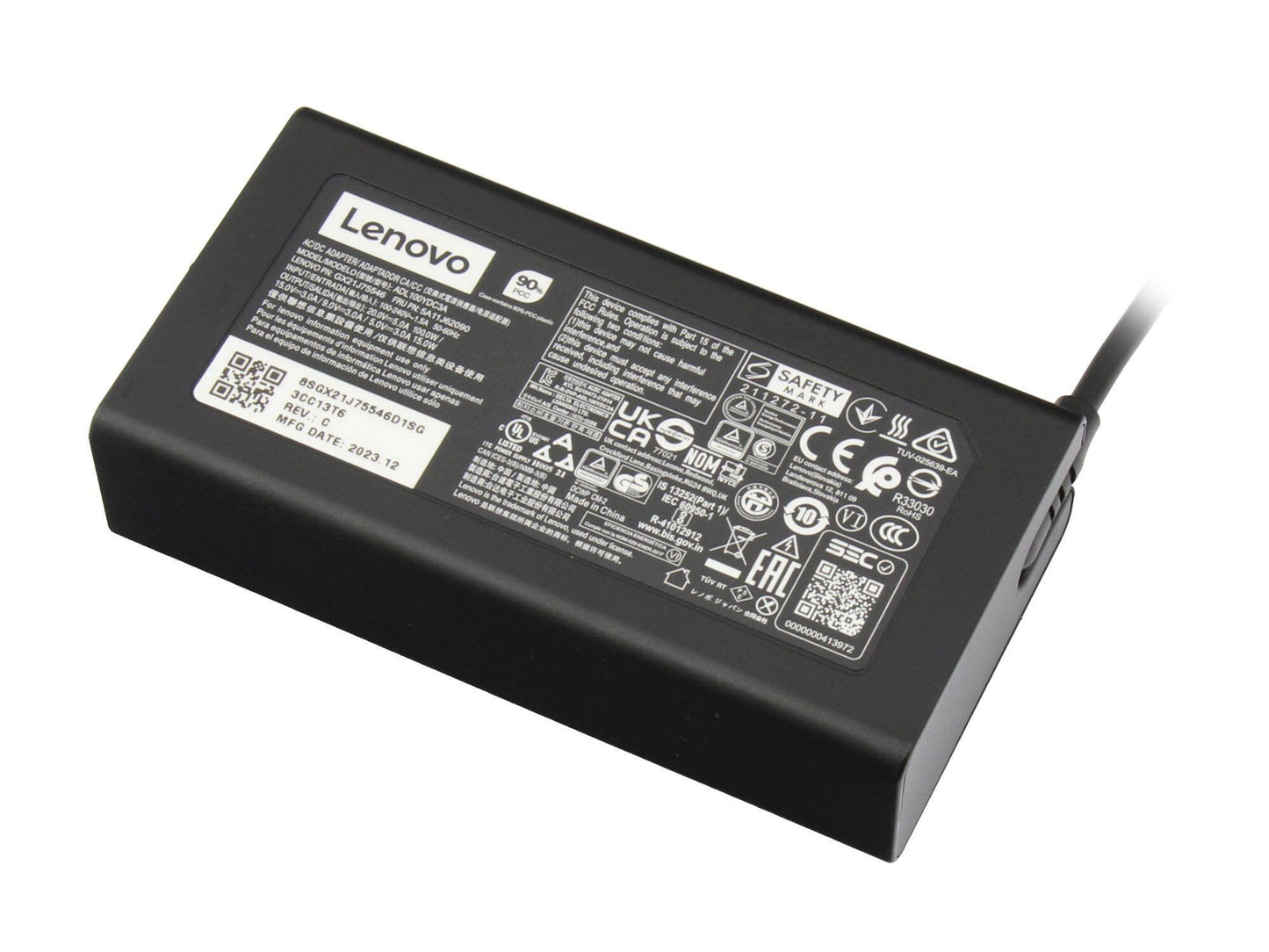 LENOVO AC_ADAPTER PD,100W,20/15/9/5V,3P,WW,DEL