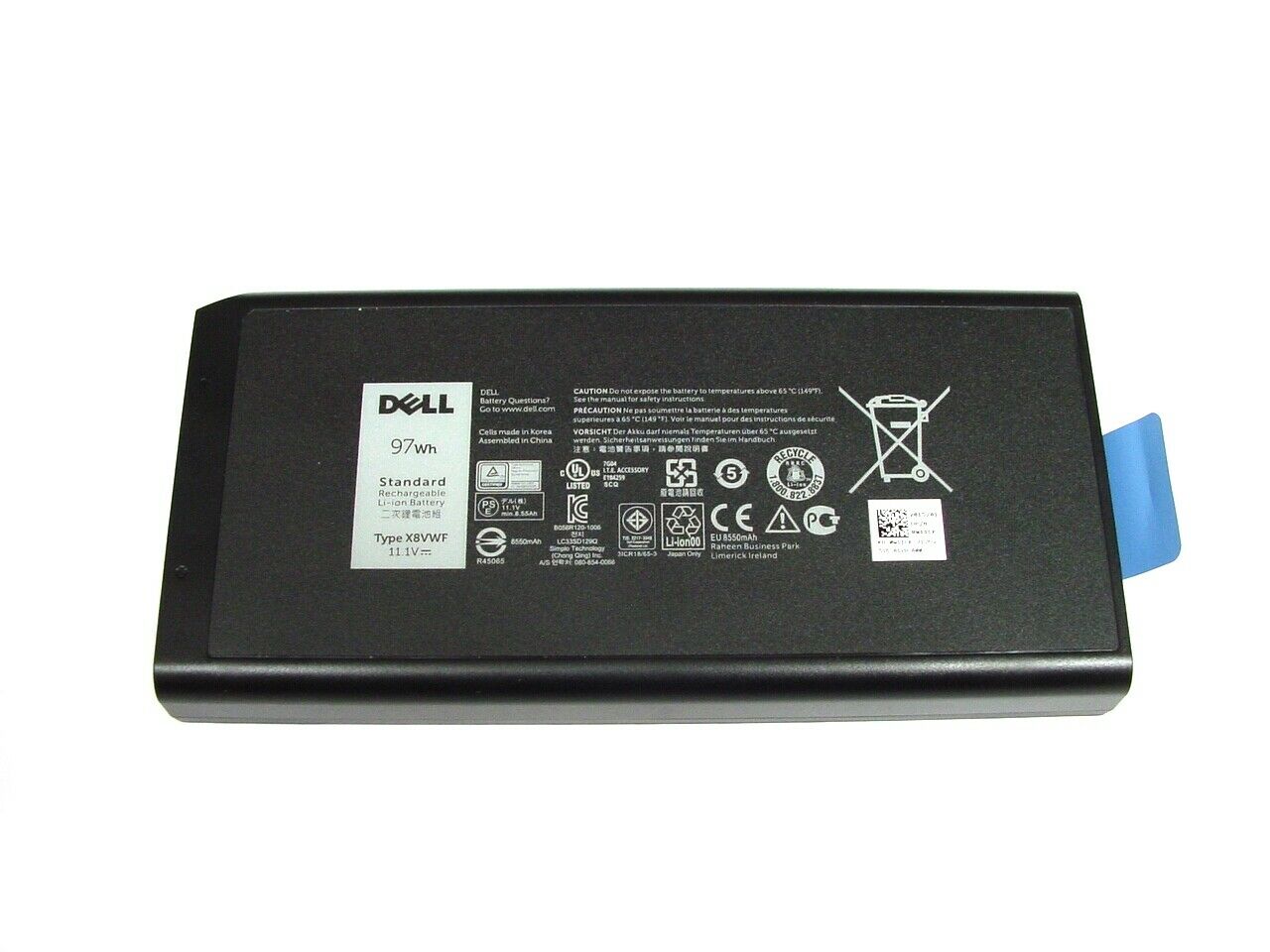 Dell Original 97Whr 9 Cell Battery - Latitude 5414, 7414