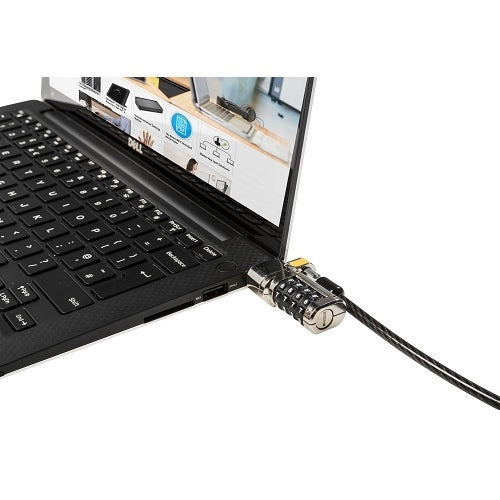 ClickSafe Combination Lock for All Dell security slots