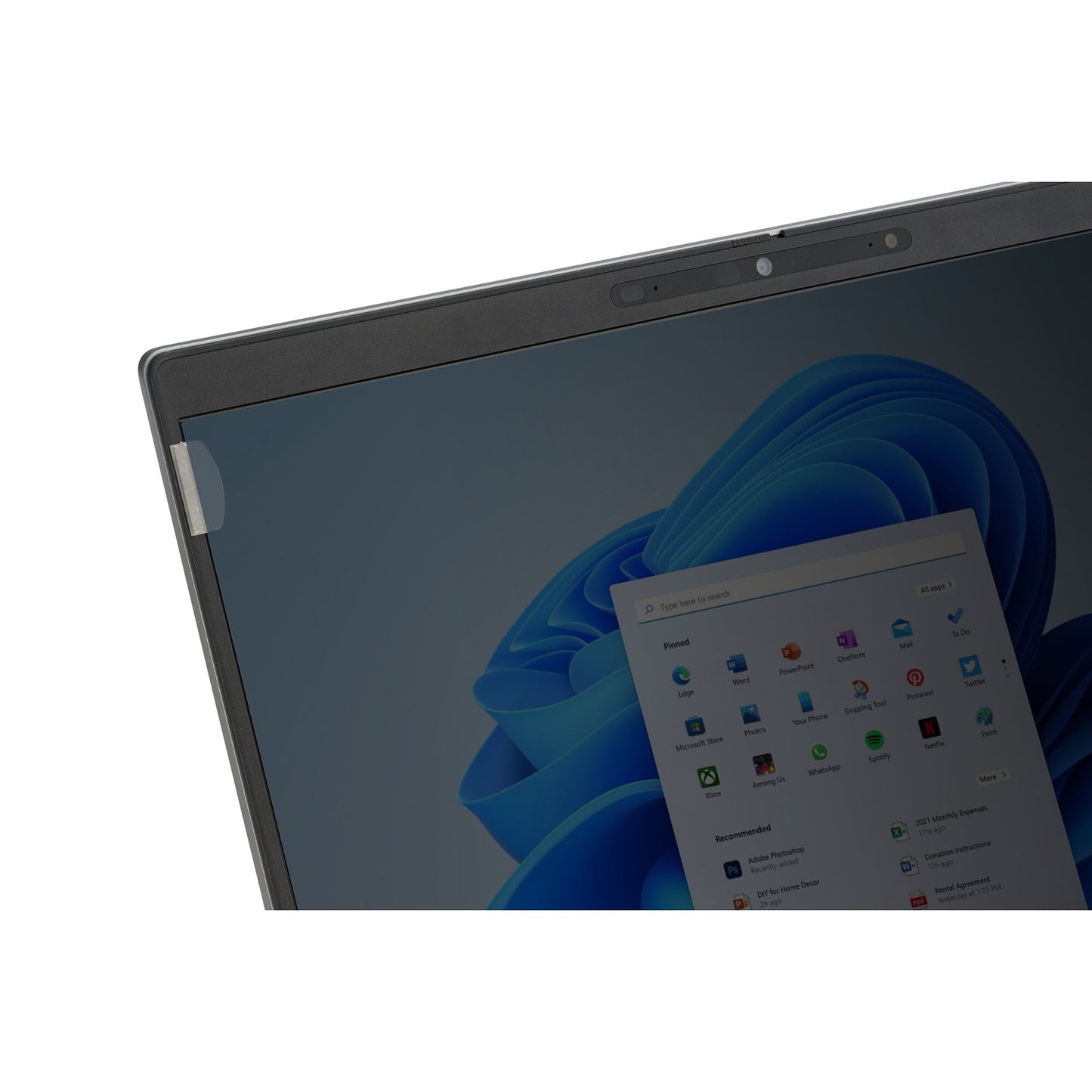 Kensington Privacy Screen Filter for 15.6" Laptops 16:9 - 2-way