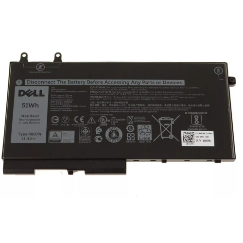51Whr 3 Cell Battery for Dell Ins 7590,Lat5400,Prec3540