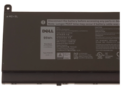 Dell Original 95Whr, 6 Cell Battery - Prec 7550, 7560, 7750,