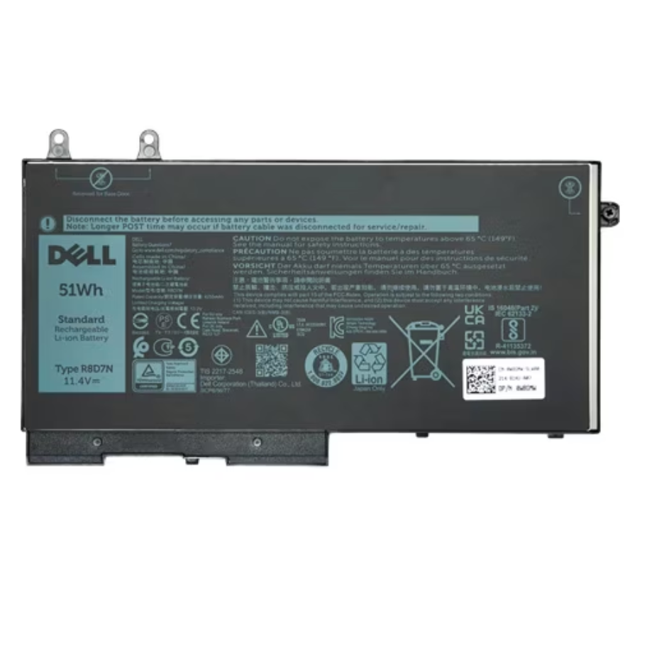 Dell Original 42Whr 3 Cell Battery - Lat 5280,5290, 5480,549 - TechExpress