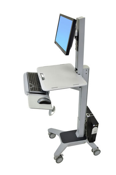 WorkFit-C, Single LD Sit-Stand Workstation - TechExpress