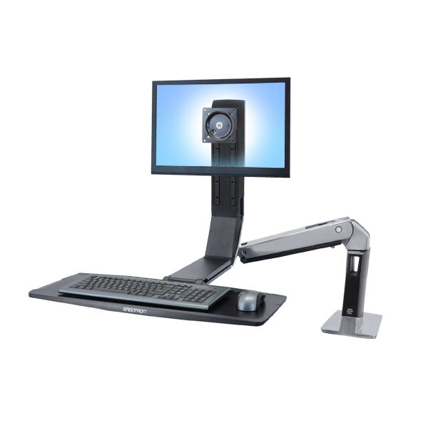 WorkFit-A II, LD, Polished Aluminum - TechExpress