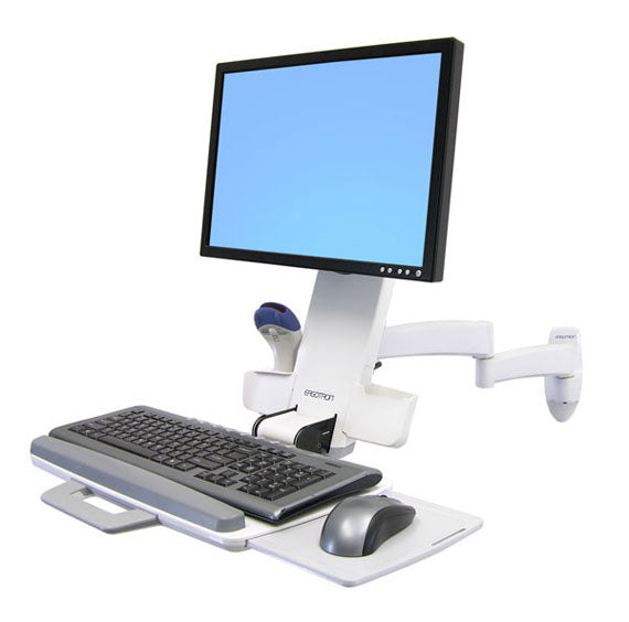 200 Series Combo Arm (white) - TechExpress