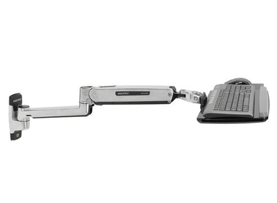 LX Sit-Stand Keyboard Arm, POLISHED - TechExpress