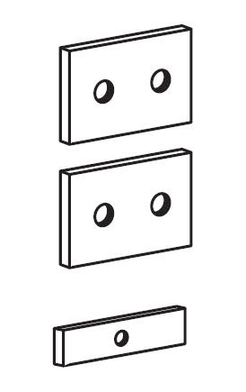Track Mount Bracket Kit for CPU Holders - TechExpress