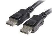 1m DisplayPort™ 1.2 Cable with Latches - TechExpress