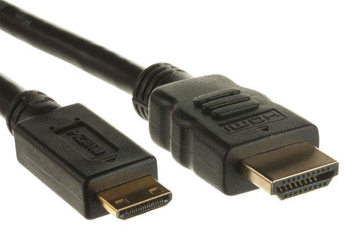 1m High Speed HDMI® to HDMI Mini Cable with Ethernet - TechExpress