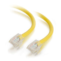2m Cat5e Non-Booted Unshielded (UTP) Network Patch Cable - Yellow - TechExpress