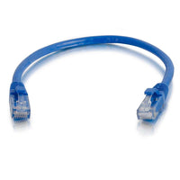 3m Cat5e Booted Unshielded (UTP) Network Patch Cable - Blue - TechExpress