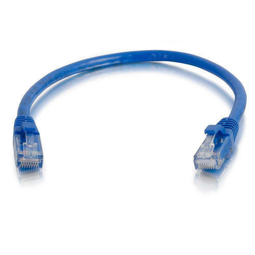 3m Cat6 Booted Unshielded (UTP) Network Patch Cable - Blue - TechExpress