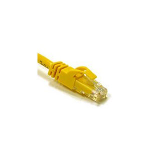 7m Cat6 Booted Unshielded (UTP) Network Patch Cable - Yellow - TechExpress
