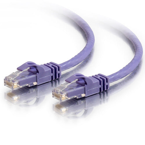 7m Cat6 Booted Unshielded (UTP) Network Patch Cable - Purple - TechExpress