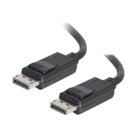 2m DisplayPort Cable with Latches M/M - Black - TechExpress
