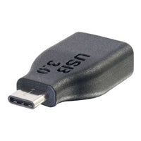 USB 3.0 (USB 3.1 Gen 1) USB-C to USB-A Adapter M/F - Black - TechExpress