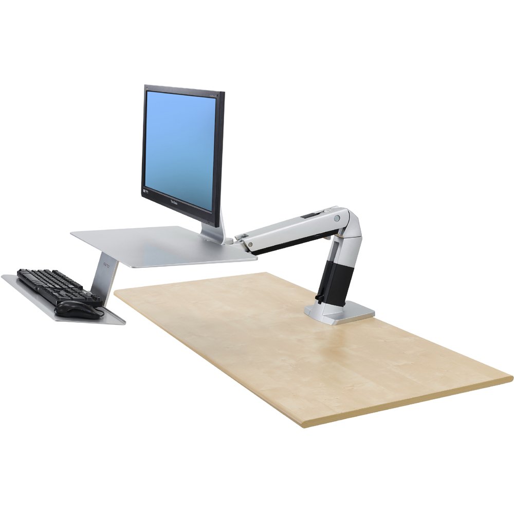 Apple compatible Ergotron 24-422-227 WorkFit-A Workstation - TechExpress 