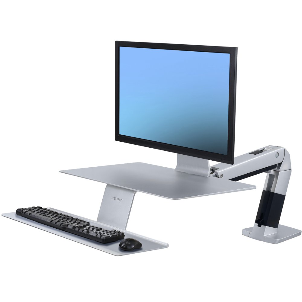 Apple compatible Ergotron 24-422-227 WorkFit-A Workstation - TechExpress