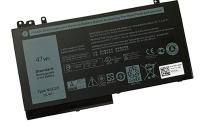 NGGX5 battery for Dell Latitude E5270 11.4V 47Whr 3 Cell Primary Lithium-Ion Battery - TechExpress