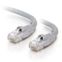 15m Cat5e Booted Unshielded (UTP) Network Patch Cable - Grey - TechExpress
