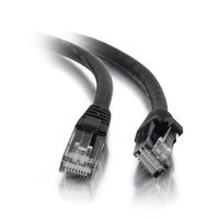 1m Cat5e Booted Unshielded (UTP) Network Patch Cable - Black - TechExpress