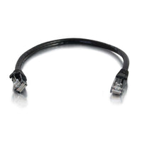 2m Cat6 Booted Unshielded (UTP) Network Patch Cable - Black - TechExpress