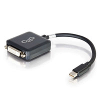 20cm Mini DisplayPort Male to Single Link DVI-D Female Adapter Converter - Black - TechExpress