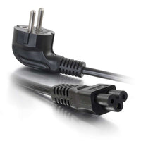 1m European Laptop Power Cord (CEE 7/7 to IEC 60320 C5) - TechExpress