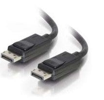 1m DisplayPort Cable with Latches M/M - Black - TechExpress 
