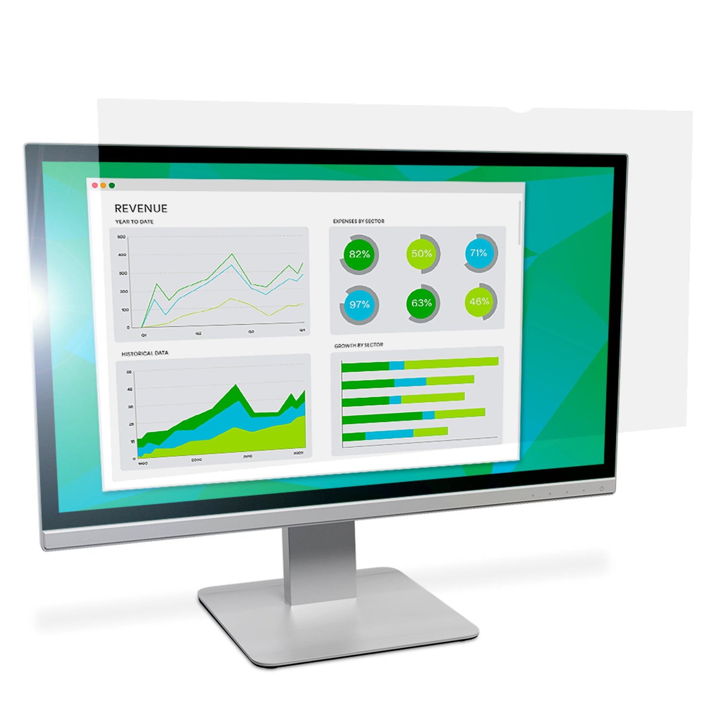 3M™ Anti-Glare Filter for 23" Widescreen Monitor (AG230W9B) - TechExpress