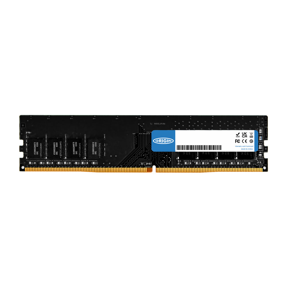 Origin Storage 8GB DDR4 3200MHz UDIMM 1Rx16 Non-ECC 1.2V - TechExpress 