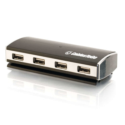 4-Port USB 2.0 Aluminium Hub