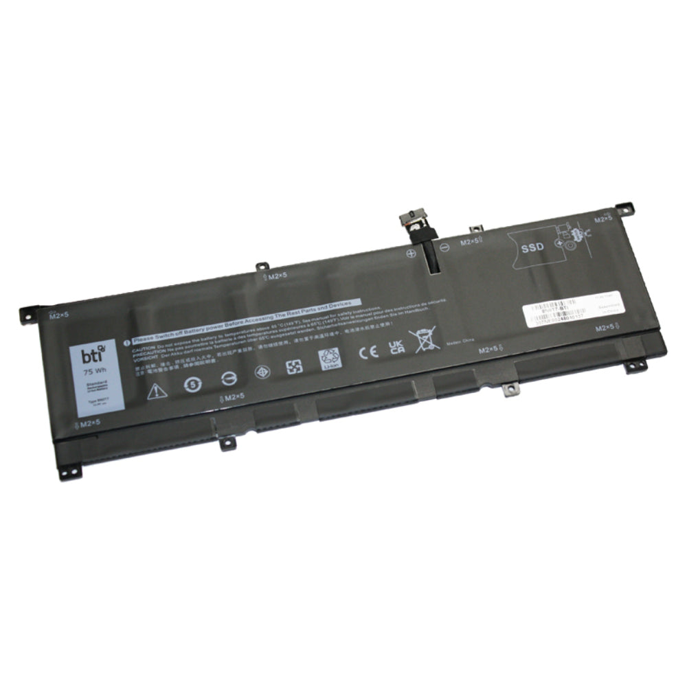 Dell Compatible 8N0T7-68-3S2P - 11.4V 6000mAh