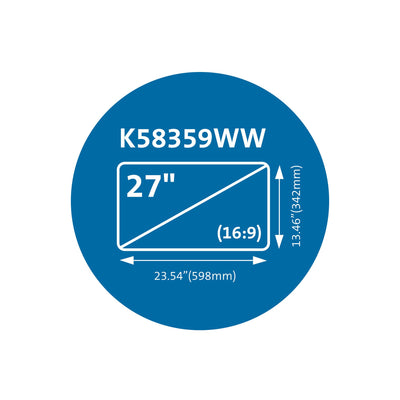 Kensington MagPro™ Magnetic Privacy 27" Monitors