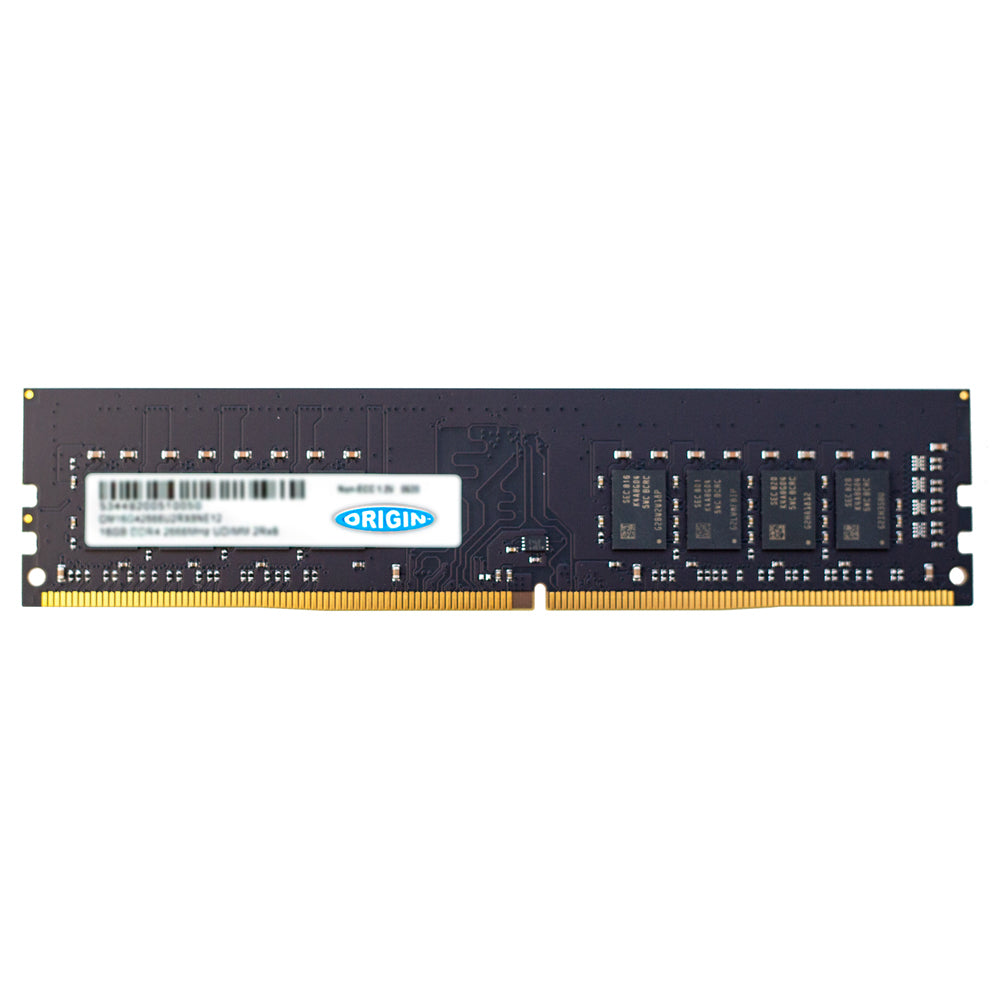 16GB DDR4 2666Mhz UDIMM 2RX8 ECC 1.2V