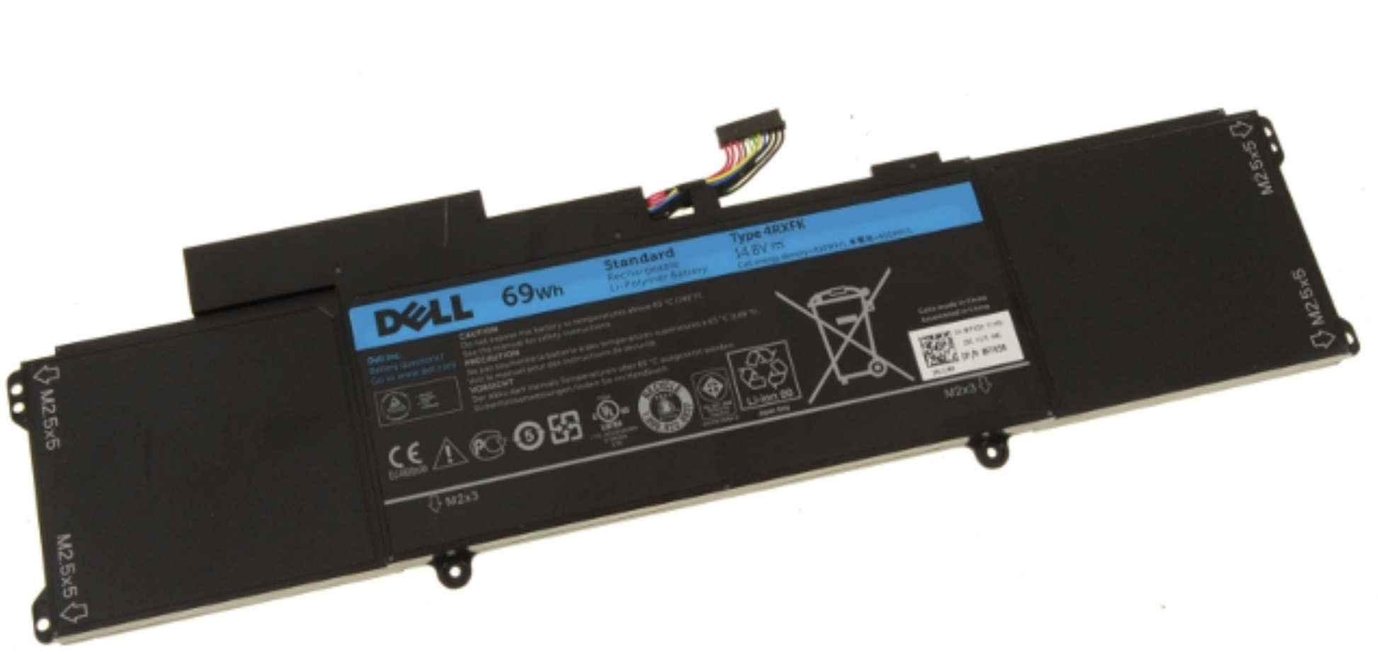 Dell 69Whr, 4 Cell Battery for XPS 14 L421X - TechExpress 