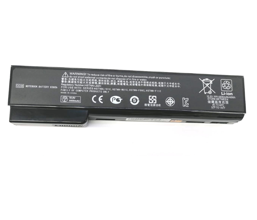 HP Compatible  6360B-4-3S2P - 10.8V 4400mAh Black