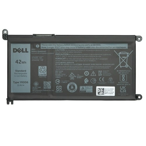 Dell Original 42Whr  3-Cell Battery Ins3480,Lat3190,Vost3400