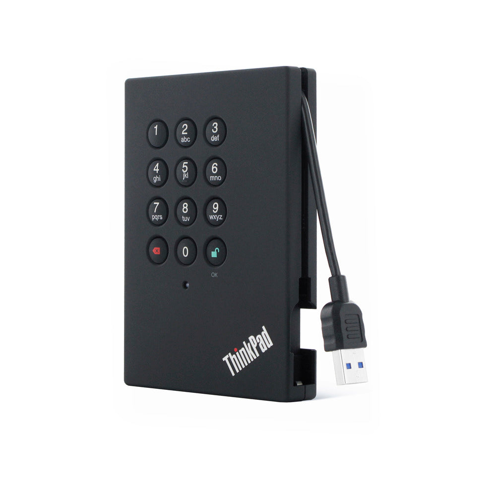 ThinkPad USB 3.0 1TB Portable Secure Hard Drive - TechExpress 