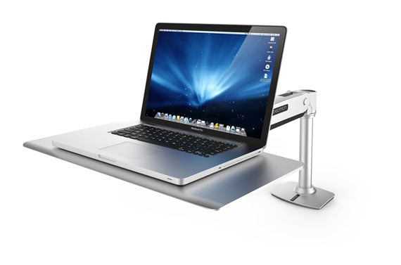 WorkFit-P, Sit-Stand Workstation, for Apple - TechExpress 