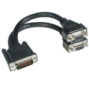 Lfh-59 Male To 2 VGA Female Cable - TechExpress 