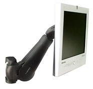 400 Series Wall Mount LCD Arm (black) - TechExpress 