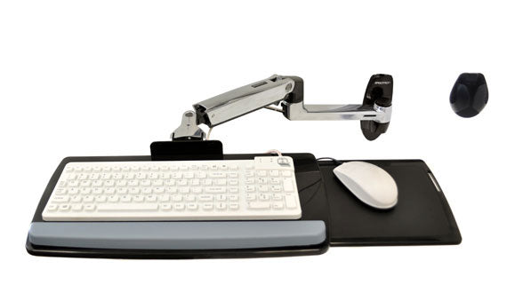 LX Wall Mount Keyboard Arm - TechExpress 