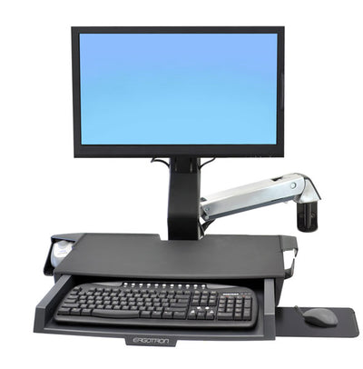StyleView® Sit-Stand Combo Arm with Worksurface - TechExpress 