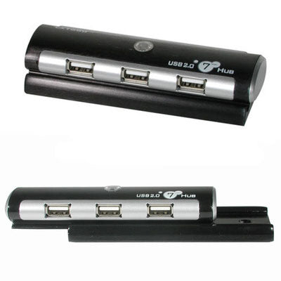 7-Port USB 2.0 Aluminium Hub - TechExpress 