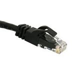 10m Cat6 Booted Unshielded (UTP) Network Patch Cable - Black - TechExpress 