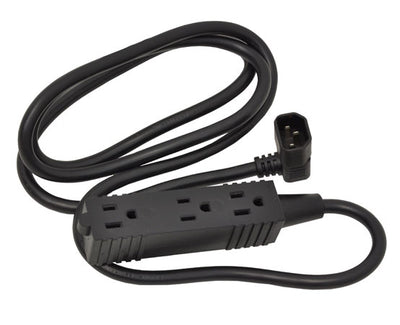SV 3-Outlet Power Strip, IEC - TechExpress 