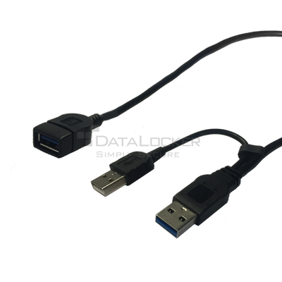USB 3.0 Y Cable Extender